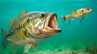 10lb Bass vs Big Baits Fishing Challenge