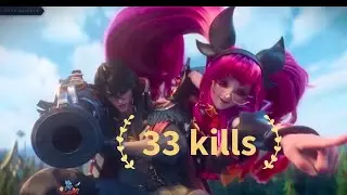 Newbie killing 33 with Angela - Honor of Kings
