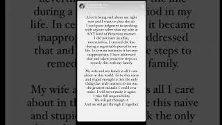 Adam Levine Addresses Cheating Accusations