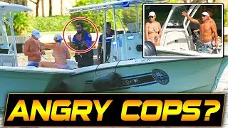 HEATED ARGUMENT With The POLICE Before Ticket  | MIAMI RIVER BOATS  | BOAT ZONE