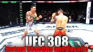 UFC 308 (Ilia Topuria vs Max Holloway): Reaction and Results