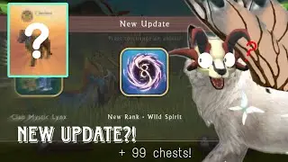 New Wildcraft Update?! + Oppening 99 chests! #wildcraft