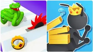 Tiny Run Vs Snake Run Race  🐍🐍🔮🔮🔮 Walkthrough Mobile Gameplay EW4W