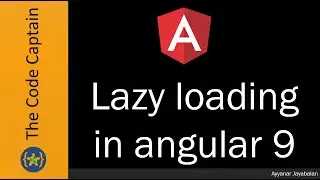 Lazy loading of module in angular 9