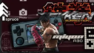 Miyoo A30 Spruce PSP Tekken 5: Dark Resurrection