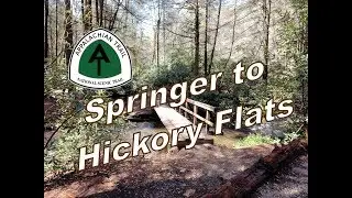 Appalachian Trail Spinger Mtn to Hickory Flats April 2018