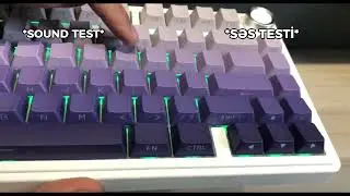 AULA F75 Pro 75% Wireless Mechanical Keyboard | Unboxing & Sound Test