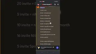Discord Invite reward server Owo Minecraft fanYt premium and many rewards and in game currency free