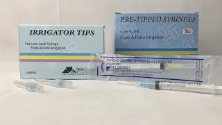 Agujas para Irrigación y Jeringas con agujas Plasdent #END3171 #END2684