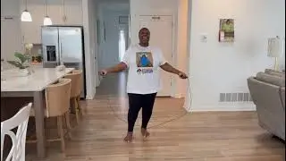 I did over 1000 jump rope workout today. Who is ready to see the full video? Thank You JESUS!