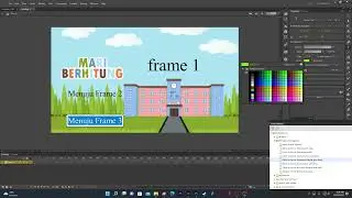 Cara Membuat Button di Adobe Animate 2023 - Antar Frame