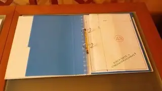 How to fold A3 to fit in A4 ring binder