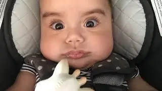 MY LITTLE BABY LAUGHING FOR THE FIRST TIME