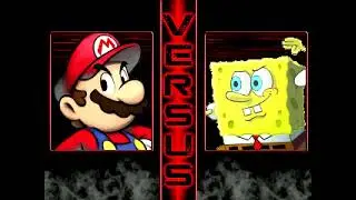 M.U.G.E.N: Mario & Luigi Vs Spongebob & Doodlebob