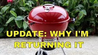 Red Weber Kettle Limited Edition: Porcelain Coating Chip