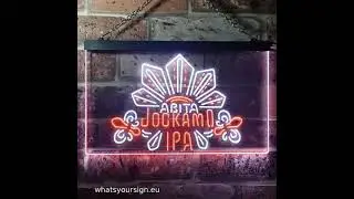 Abita Beer Jockamo IPA LED Neon Sign  Dual Color