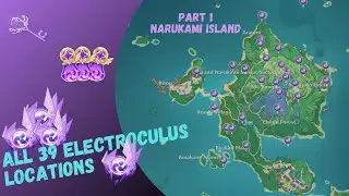 Genshin Impact All Electroculus Locations on Narukami Island - Guide Genshin Impact