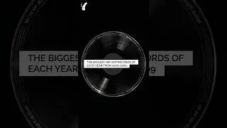 Biggest Hip Hop records from 2000-2009
