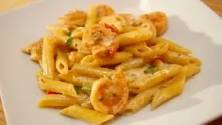 Blackened Shrimp Alfredo - Cooked by Julie - Episode 167