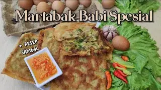 Resep Martabak Babi Spesial + Sambal