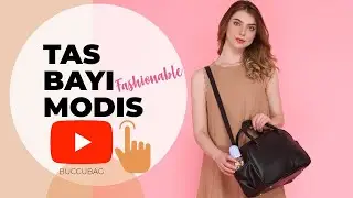 isi Tas Bayi Medium Modis Sling diaper bag Buccubag Fullblack
