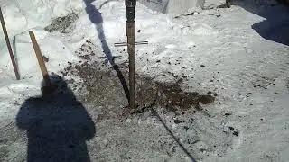Закручиваем сваи