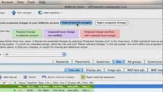 7. Save, Share, Post Changes with AdWords Editor
