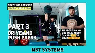 Worlds Best Log Tutorial | Part 3 | Drive and push press