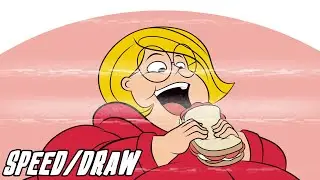 Speed/Draw: Totamato Sandwich #speeddrawing