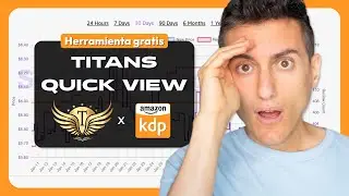Palabras clave & historial de ventas GRATIS para libros Amazon KDP: Tutorial con Titans Quick View