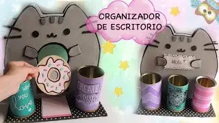 ORGANIZADOR DE ESCRITORIO KAWAII PUSHEEN