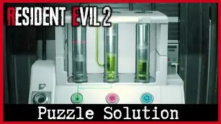 How to Fill Dispersal Cartridge with Solution | Greenhouse Lab Puzzle | Resident Evil 2 Remake