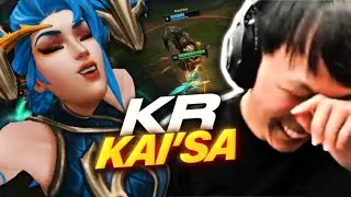 NA Kai'sa Vs. KR Kai'sa in Korean Solo Queue