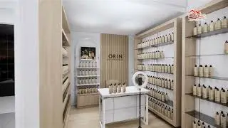 IDE DESAIN TOKO SKINCARE MODERN MINIMALIS KEKINIAN TAHUN INI