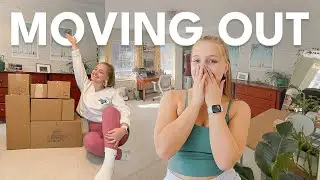 MOVE OUT VLOG 📦🪴 packing *everything* for my first apartment, moving out at 22 | Charlotte Pratt