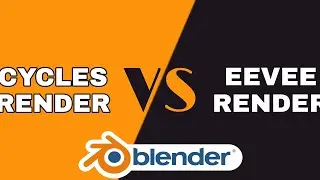 Cycles Render VS Eevee Render in Blender / Blender tutorial / Dimension Editors
