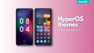 New HyperOS Themes with Control Center support | Best HyperOS themes