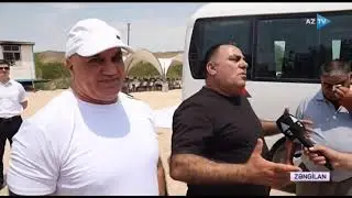 28 il sonra Qurban bayramı Zəngilanın Ağalı kəndində qeyd edildi