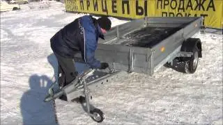 Прицеп для легковых автомобилей AvtoS AF31AB самосвал