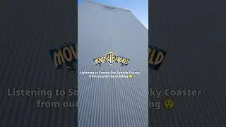 Can you hear the Scooby Doo Spooky Coaster?