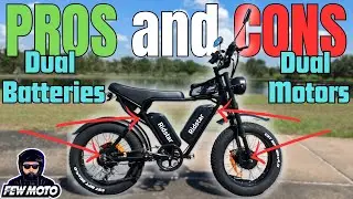 PROS and CONS, RidStar Q20 Pro EBike: Dual Motors, Dual Batteries & Full Suspension