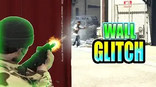 How to Shot through walls- GTA 5 Online! Almost invincible Gta V Glitches Thats Gonna Work Till 3021