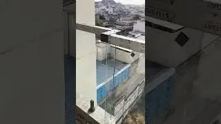 aluminium top balcony installation process#shortsfeed #railing #interiordesign #home #trending