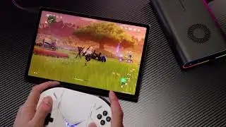 OneXPlayer X1 Connected to OneXGPU, tested on 'Genshin Impact'.