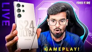 🫡Samsung Galaxys24 Ultra Mobile Gameplay #TeamGalaxy || Free Fire Live Tamil
