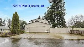Just Listed: 2720 NE 21st St, Renton - this beauty awaits!
