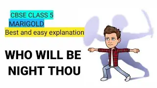 Cbse Class V Who will be nighthou Unit 10 English Ncert