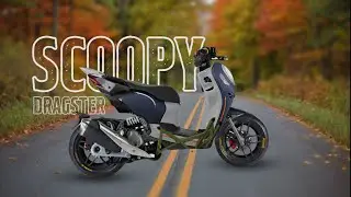 MODIFIKASI SCOOPY DRAGSTER | Modifikasi Virtual