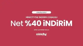 Minicity’de Tüm Tekstil Ürünlerinde NET %40 İndirim! 👶✨