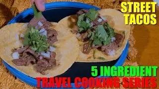 STREET TACOS! - 5 Ingredient Travel Cooking Series on the Trangia 27